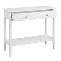 Raya Console Table with Drawer - Buylateral White -Console Tables Sales unnamed file 581