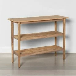 Hearth & Hand W/Magnolia Furniture Wood & Cane Console Table - Hearth & Hand™ with Magnolia Black -Console Tables Sales unnamed file 60
