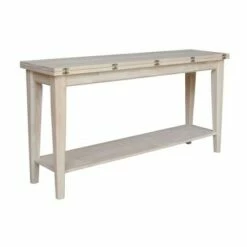 Prevail Flip Open Console/Sofa Table - International Concepts Natural -Console Tables Sales unnamed file 610