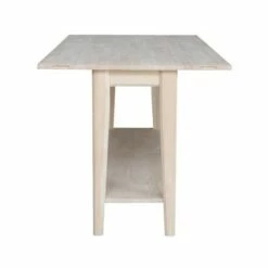 Prevail Flip Open Console/Sofa Table - International Concepts Natural -Console Tables Sales unnamed file 611