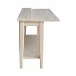 Prevail Flip Open Console/Sofa Table - International Concepts Natural -Console Tables Sales unnamed file 612