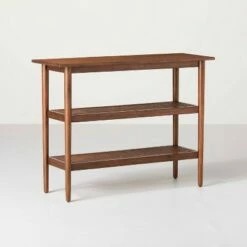 Hearth & Hand W/Magnolia Furniture Wood & Cane Console Table - Hearth & Hand™ with Magnolia Black -Console Tables Sales unnamed file 62