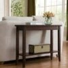 Laurent Hall Stand Chocolate Cherry Finish - Leick Home 2 Laurent Hall Stand Chocolate Cherry Finish - Leick Home -Console Tables Sales unnamed file 626