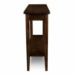 Laurent Hall Stand Chocolate Cherry Finish - Leick Home -Console Tables Sales unnamed file 628