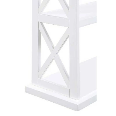 Breighton Home Oxford Deluxe 3 Tier Console Table - Johar Furniture Black 5 Breighton Home Oxford Deluxe 3 Tier Console Table - Johar Furniture Black - Image 3