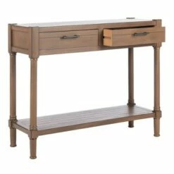 Filbert 2 Drawers Console Table - Safavieh White Washed Gray -Console Tables Sales unnamed file 667