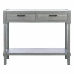 Filbert 2 Drawers Console Table - Safavieh White Washed Gray -Console Tables Sales unnamed file 676