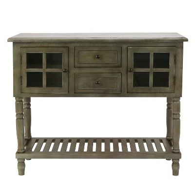 Decor Therapy Morgan Two Door Console Table - Décor Therapy Navy 10 Decor Therapy Morgan Two Door Console Table - Décor Therapy Navy - Image 8