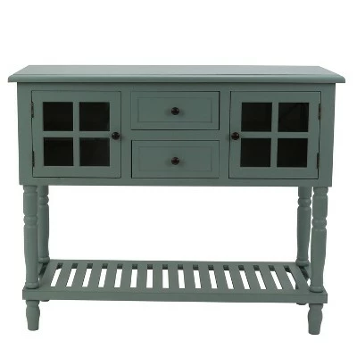 Decor Therapy Morgan Two Door Console Table - Décor Therapy Navy 12 Decor Therapy Morgan Two Door Console Table - Décor Therapy Navy - Image 10