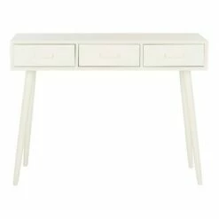 Albus 3 Drawer Console Table - Safavieh Black -Console Tables Sales unnamed file 737