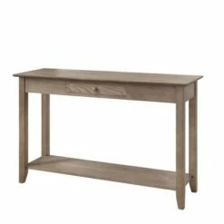 American Heritage Console Table with Drawer - Breighton Home Driftwood -Console Tables Sales unnamed file 769