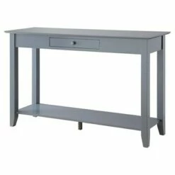 American Heritage Console Table with Drawer - Breighton Home Driftwood -Console Tables Sales unnamed file 771