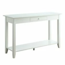 American Heritage Console Table with Drawer - Breighton Home Driftwood -Console Tables Sales unnamed file 772