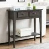 Favorite Finds Hall Console Smoke Gray - Leick Home