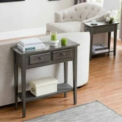 Favorite Finds Hall Console Smoke Gray - Leick Home 20 Favorite Finds Hall Console Smoke Gray - Leick Home -Console Tables Sales unnamed file 836
