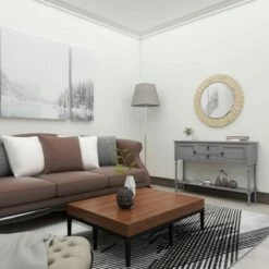 Olivia & May Traditional Wood Console Table Gray - Olivia & May -Console Tables Sales unnamed file 869