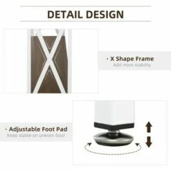 HOMCOM Industrial Style Entryway Console Table Desk with Shelf Living Room Bedroom 13 HOMCOM Industrial Style Entryway Console Table Desk with Shelf Living Room Bedroom -Console Tables Sales unnamed file 873