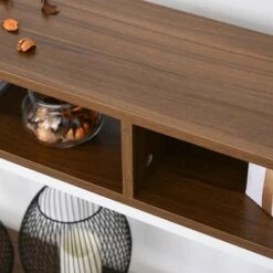 HOMCOM Industrial Style Entryway Console Table Desk with Shelf Living Room Bedroom 16 HOMCOM Industrial Style Entryway Console Table Desk with Shelf Living Room Bedroom -Console Tables Sales unnamed file 876