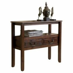 Grant Accent Table - Christopher Knight Home Mahogany -Console Tables Sales unnamed file 892