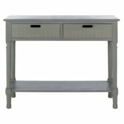 Landers 2 Drawers Console Table - Safavieh Greige -Console Tables Sales unnamed file 934