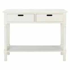 Landers 2 Drawers Console Table - Safavieh Greige -Console Tables Sales unnamed file 935