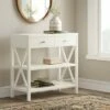 Owings Console Table with 2 Shelf and Drawers - Threshold™ Rustic -Console Tables Sales unnamed file 96